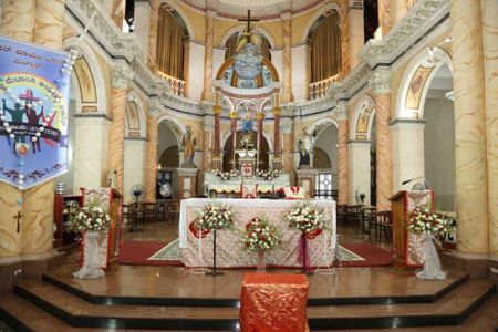 Milagres Church - Mangalore Tempo Traveller